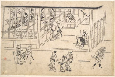 Gatescene i Yoshiwara
