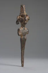 Anatolisk-kanaanittisk figur (bronse) (se også 325616)