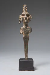 Anatolisk-kanaanittisk figur (bronse) (se også 325651)