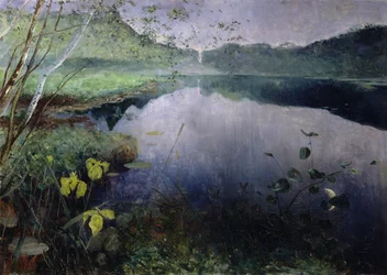 Fra Daelivannet (olje på lerret)
