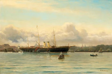Imperial Yacht Polestar i Københavns havn