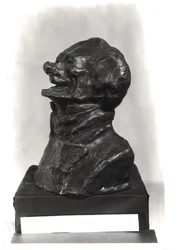 Byste av Charles Philipon (1800–62), ca. 1833 (bronse)