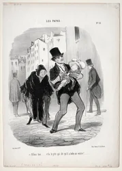 Fedre, plate 13: Kom med, kjære..., 1847.