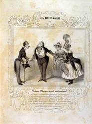 Ideer og legender Philipon under tittelen Les Cent og Robert Macaire