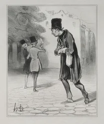 The Bohemians of Paris, plate 4: The Collector of Cigar Stubs, 5. desember 1841.