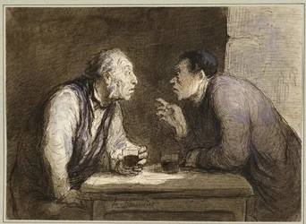 To drikker, ca. 1857-69