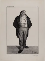 Herr Baill.., plate 312 fra Karikaturkjendiser