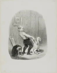 Den første dansetimen, fra Les Papas