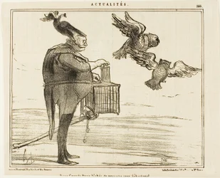 To storhertuger drar til Sevastopol, plate 166 fra Actualités