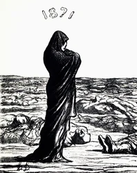 1871, Allegory (litho)