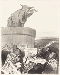 Le Constitutionnel betrakter den politiske horisonten