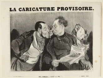 ...Ikke særlig bra? Ikke sant!, fra serien Types Parisiens fra La Caricature Provisoire