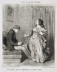 En parisisk Othello som mistenker sin kyske bedre halvdel