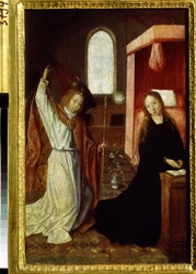 ""Bebudelsen"" Maleri av mesteren av Hoogstraeten (aktiv mellom 1490 og 1530) Begynnelsen av det 16. århundre Pushkin-museet, Moskva