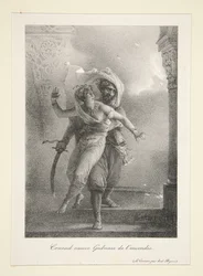 Conrad redder Gulnare fra brannen (Byrons Sjørøveren)