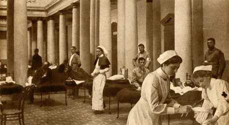 Boer og brite pleiet sammen, 1900, 1933.