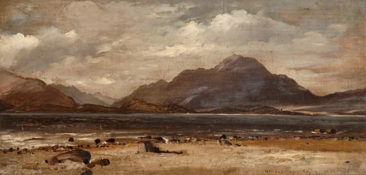 Loch Lomond og Ben Lomond, 1846