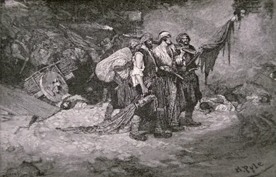 The Sacking of Panama av Henry Morgan's Pirates