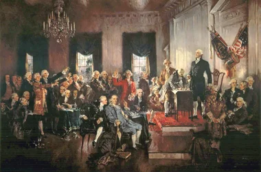 Signeringen av USAs grunnlov i 1787