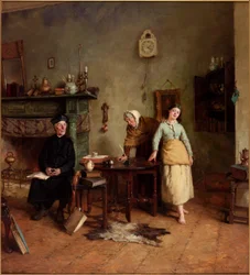 Den egensindige datteren, 1878