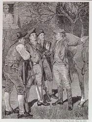 Paul Revere på Lexington, fra Harper