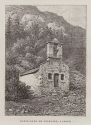 Notre-Dame De Gournier, A Corps (gravering)