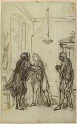 Studie for Lucains quot;The Pharsalequot;, Canto II