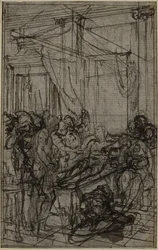 Studer en illustrasjon i Tacitus#39; «Tiberius, eller de seks første bøkene i annalene» bok II, bind 1