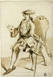 Young Seigneur Sittende