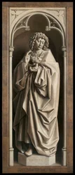 St. John the Evangelist, fra utsiden av høyre fløy av The Ghent Altertavle