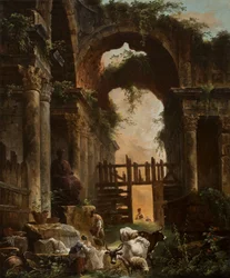 Romerske ruiner, 1759
