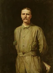 Portrett av Archibald Forbes, krigskorrespondent, 1881