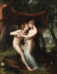 Cupid og Psyche i bryllupslysthuset