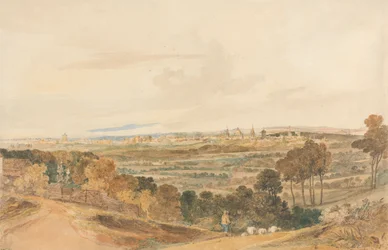 Oxford fra Boar's Hill