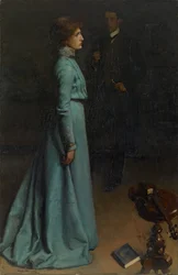 Damen i blått (herr og fru JS MacDonald)