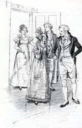 "The Ball at the Crown Inn" (illustrasjon)