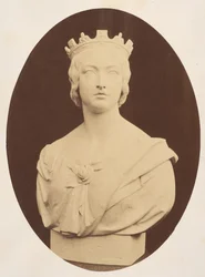 Kopi av en byste av Hennes Majestet Dronning Victoria, av Joseph Durham, Esq. F.S.A., 1857.