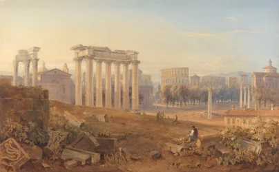 Utsikt over Forum i Roma