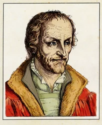 Philippe Melanchthon - Filippo MELANTONE (1497–1560), 1854 (gravering)