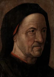 Portrett av en gammel mann, ca. 1470-75.