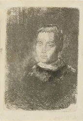 Portrett av en gutt