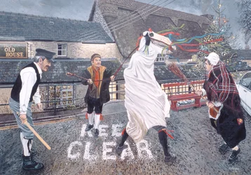Marie Llwyd ved Llangynwyd, 1996