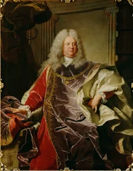 Philipp Ludwig Wenzel Grev Sinzendorf … (maleri på lerret)