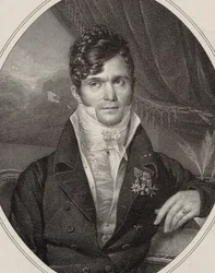 Portrett av dirigenten og komponisten Gaspare Spontini 1774-1851, 1824.