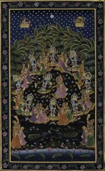 Krishnas guddommelige dans