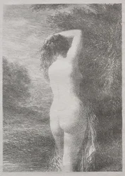 Badende stående, 1899.