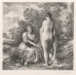 Badende, 1881.