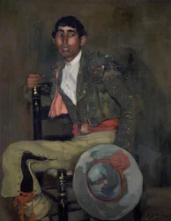 EL PICADOR - TYVENDE ÅRHUNDRE - OLJE / STOFF - 137X115 CM