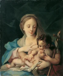 Maria med barnet og Johannesknaben
