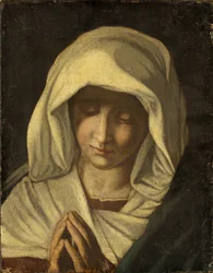 The Virgin in Prayer, ca. 1800 (olje på lerret)